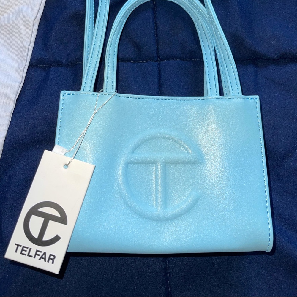 Pool Blue Telfar Bag
